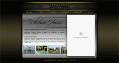 Desktop Screenshot of dbrowngc.com